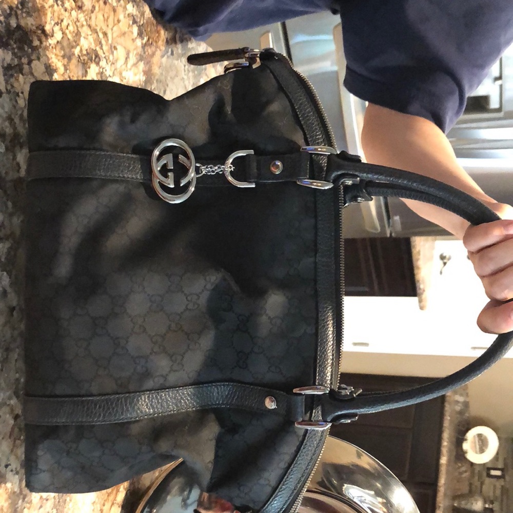 Black Gucci Purse